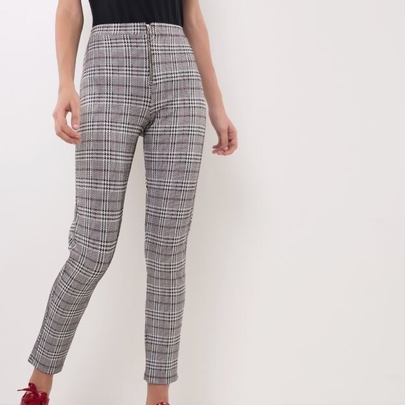 H&M Denim - H&M Checkered Jeggings
